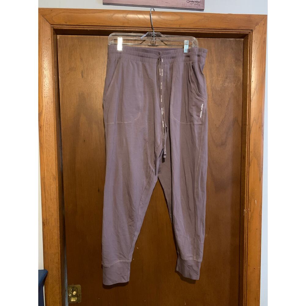 Pair of Thieves Men’s joggers sweatpants size L Large Purple lavender